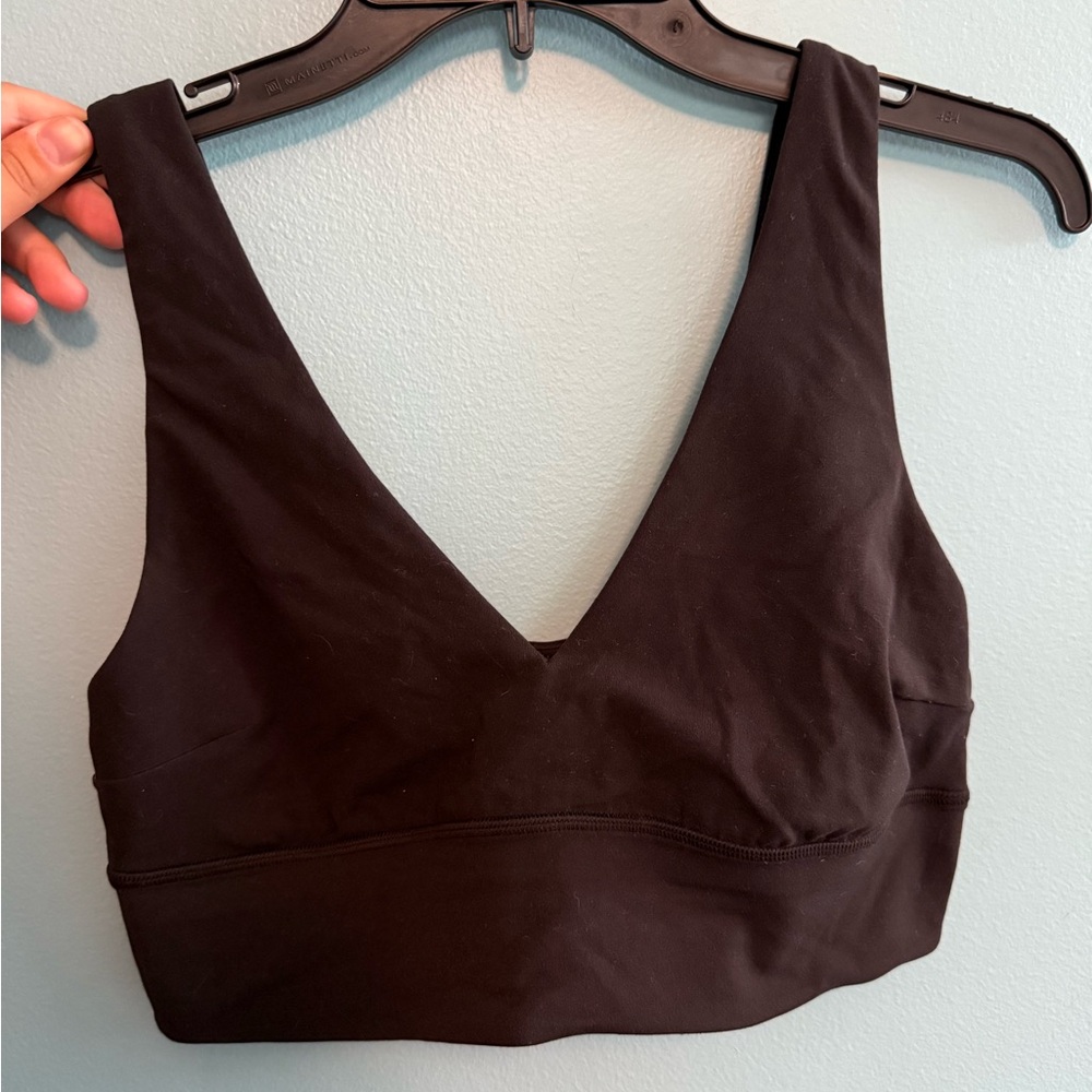 Lululemon Align V Neck Long Line Bra